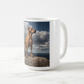 Elegante Rhodesian Ridgeback Coffee Mok (Voorkant rechts)