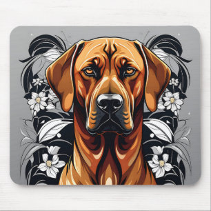 Elegante Rhodesian Ridgeback hond Muismat