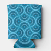 Elegante rimpelgolf, blauw. blikjeskoeler (Achterkant)