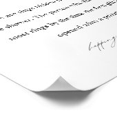 Elegante Ring Hunt Game Vrijgezellenfeest Game Sig Poster (Hoek)