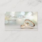 Elegante Ringen QR Professionele Evenementen Juwel Visitekaartje (Voorkant)