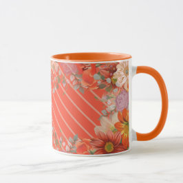Elegante robuuste bloem mok