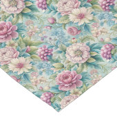 Elegante Rococo Tafelloper Bloempatronen (Hoek)