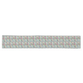 Elegante Rococo Tafelloper Bloempatronen (Horizontaal)