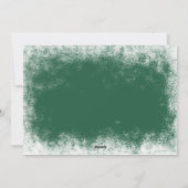 Elegante rode bessen Vrolijke kerstfoto Feestdagenkaart (Achterkant)