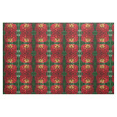 Elegante rode bloem foto stof (Fat Quarter)