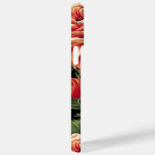 Elegante rode en perzik Rozen Case-Mate iPhone Case (Achterkant / Rechts)