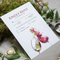 Elegante rode en witte wijn dans huwelijksdiner