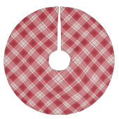 Elegante rode geplakte boomrok kerstboom rok (Voorkant)