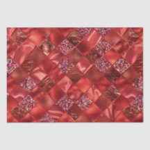 Elegante rode glitters diamant roosterpatroon
