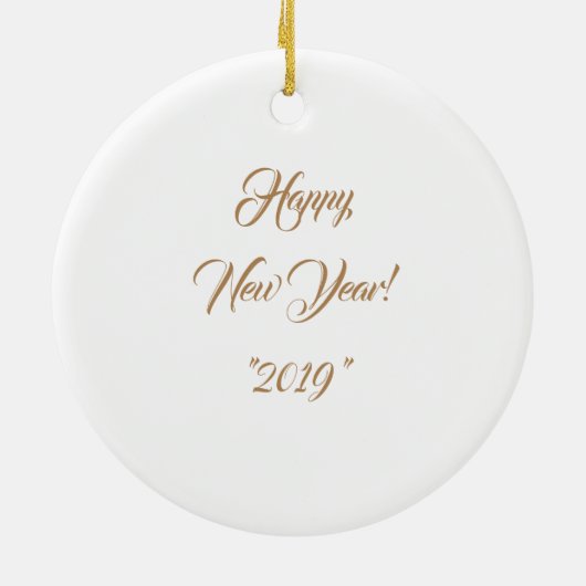 Elegante rode & gouden Kerstmis Poinsettia Keramisch Ornament (Achterkant)