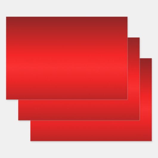 Elegante rode gradiënt naar zwart inpakpapier vel (Set)