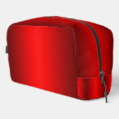 Elegante rode gradiënt naar zwart toilettasje (Rechterhoek)