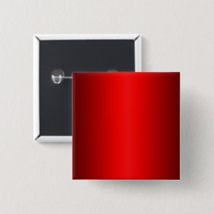 Elegante rode gradiënt naar zwart vierkante button 5,1 cm