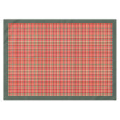 Elegante rode groene tartan seizoensgebonden tafel tafelkleed (Voorkant (Horizontaal))