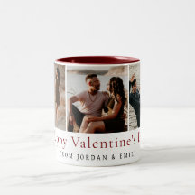 Elegante Rode Harten Gelukkige Valentijnsdag 3 Fot