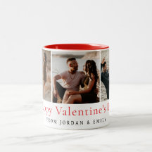 Elegante Rode Harten Gelukkige Valentijnsdag 3 Fot