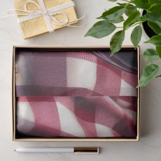 Elegante rode hoge hakken met kersen tissuepapier (Geschenk)