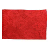 Elegante rode kant, naadloze textuur kussensloop (Achterkant)