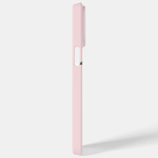 Elegante Rode Kers Persoonlijk Script Naam Roze Case-Mate iPhone Case (Achterkant / Rechts)