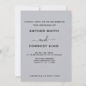 Elegante rode klaproos bloemen bloesem bloemenbrui kaart (Achterkant)