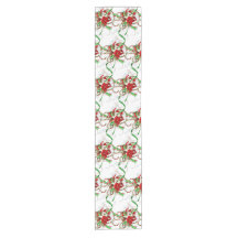 Elegante rode poinsettia snoeprepen en sneeuwvlokk
