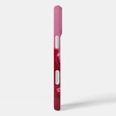 Elegante rode roos 3D bloementelefoonhoes Case-Mate iPhone Case (Achterkant / Rechts)