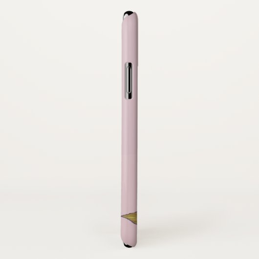 Elegante rode roos bloem roze Case-Mate iPhone case (Achterkant / rechts)
