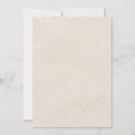 Elegante rode & roze rozen met gouden bruiloft kaart (Achterkant)