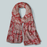 Elegante  rode roze toile de jouy sjaal<br><div class="desc">retro rood roze toile de jouy Scarf. Verrijk uw garderobe met de tijdloze elegantie van de design van toile de jouy, geïnspireerd op de prachtige patronen van Franse landschapscènes. Deze verfijnde Toile prints zijn een all time rage op dit moment, prachtige design die natuurlijke schoonheid en charme brengen. Deze modieuze...</div>