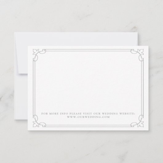 Elegante rode rozen bruiloft Save the Date Kaart (Achterkant)