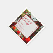 Elegante Rode Rozen Leuke Feiten Zomer Bloemen Huw Servet (Hoek)