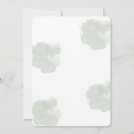 Elegante rode rozen & paar illustratie kaart (Achterkant)