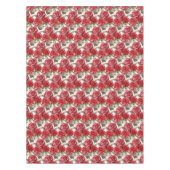 Elegante rode rozen tafelkleed (Voorkant)