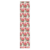 Elegante rode rozen tafelloper (Voorkant)