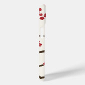 Elegante rode Sakura Kersenbloesem Bloemen Modern Case-Mate iPhone Case (Achterkant / Rechts)