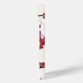 Elegante rode Sakura Kersenbloesem Bloemen Modern Case-Mate iPhone Case (Achterkant / Links)