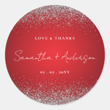 Elegante rode & sprankelende bruiloft