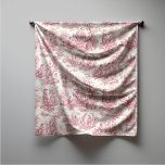 Elegante  rode toile de jouy plein sjaal<br><div class="desc">retro rode toile de jouy sjaal. Verrijk uw garderobe met de tijdloze elegantie van de design van toile de jouy, geïnspireerd op de prachtige patronen van Franse landschapscènes. Deze verfijnde Toile prints zijn een all time rage op dit moment, prachtige design die natuurlijke schoonheid en charme brengen. Deze modieuze sjaal...</div>