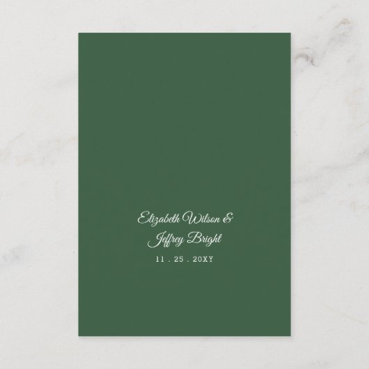 Elegante rode witte winter kerst bruiloft informatiekaartje (Achterkant)