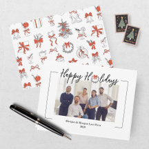 Elegante Rode Zwarte Kerstvakantie