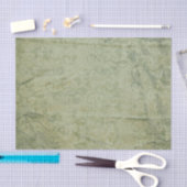 Elegante rollen op een olijfgroene achtergrond tissuepapier (Craft)