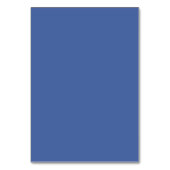 Elegante Romance Blue Wedding Place Card Kaart (Achterkant)