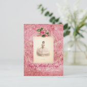 Elegante romance briefkaart (Staand voorkant)