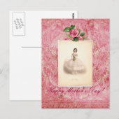 Elegante romance briefkaart (Voorkant / Achterkant)