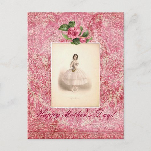 Elegante romance briefkaart (Voorkant)
