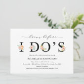 Elegante Romance bruiloft repetitie Dinner Invites Kaart (Staand voorkant)