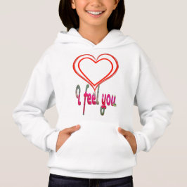 Elegante Romance: Valentijnsdag Hoodie voor Haar