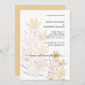 Elegante romantische bloementuin Boho Kaart (Voorkant / Achterkant)