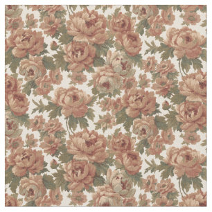 Elegante Romantische Blush Tapestry Rozen Stof